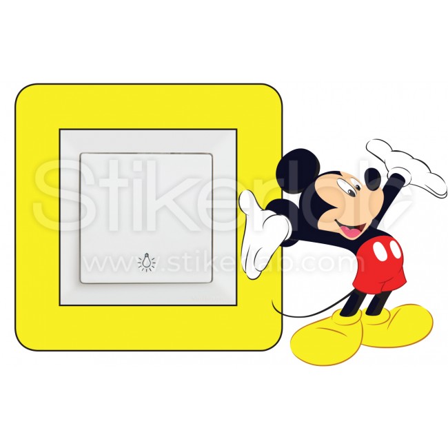 Miki 7 stiker oko prekidaca